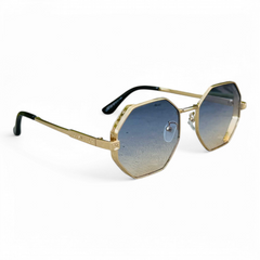Louis Vuitton – 1938 – 57 – Golden Multi – Metal – Sunglasses – Ladies