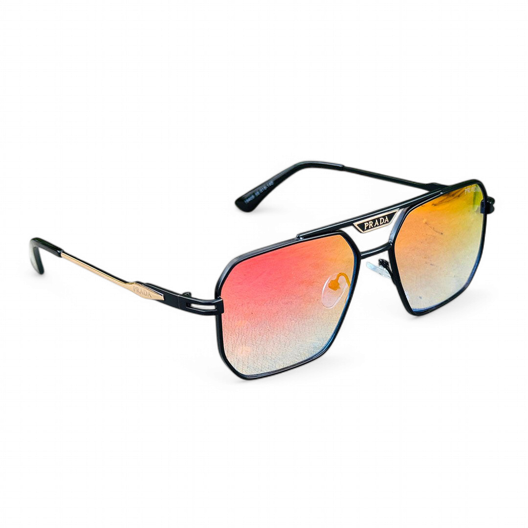 Prada – 19409 - 55 – Black Mercury – Metal – Sunglasses