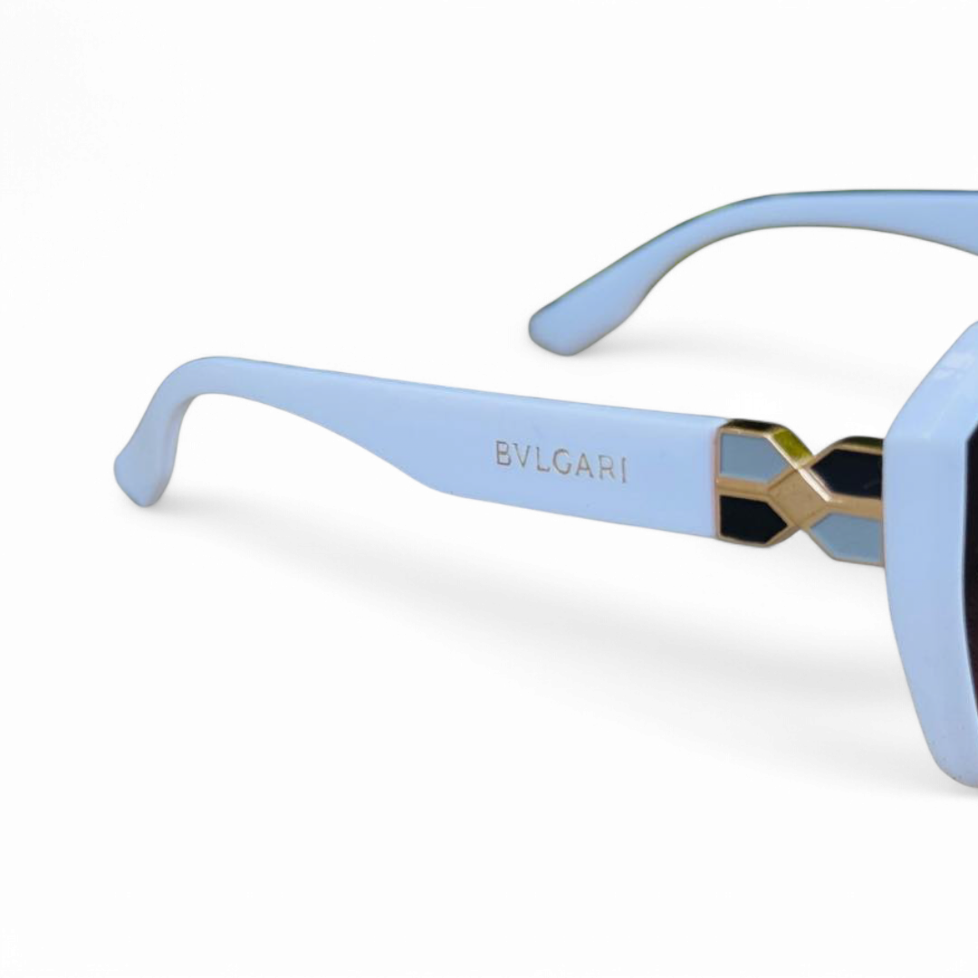 Bvlgari – 22306 - 63 – White Pink – Acetate - Sunglasses – Ladies