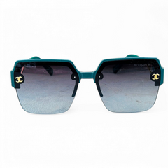 Chanel – 6003 – 52 – Green Blue – Acetate – Metal -  Sunglasses – Ladies